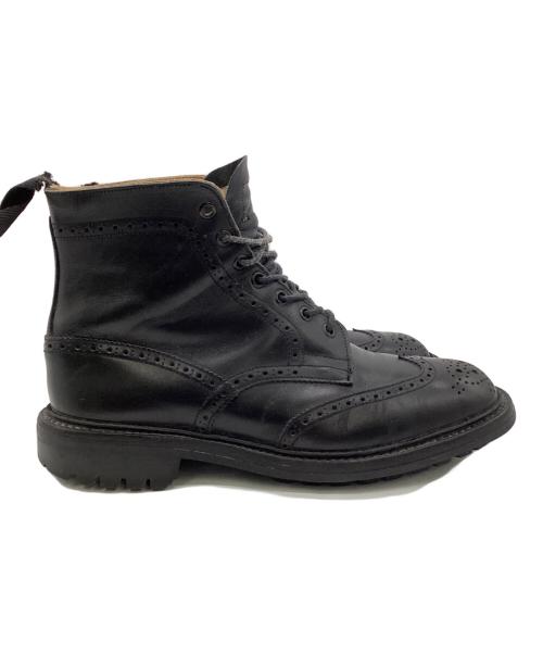 Tricker's（トリッカーズ）Tricker's (トリッカーズ) MALTON（モールトン）カントリーブーツ ブラック サイズ:UK8.5の古着・服飾アイテム