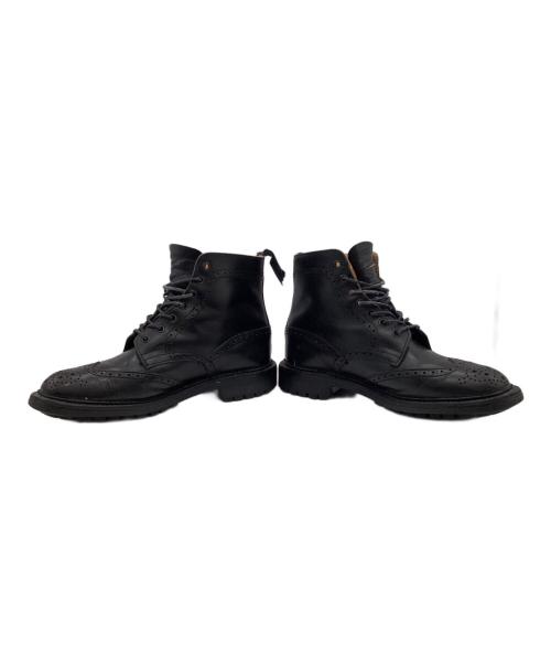 Tricker's（トリッカーズ）Tricker's (トリッカーズ) MALTON（モールトン）カントリーブーツ ブラック サイズ:UK8.5の古着・服飾アイテム