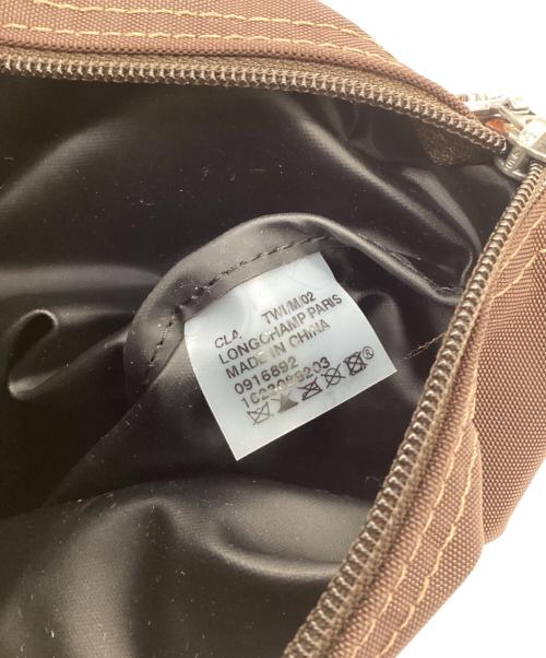 LONGCHAMP（ロンシャン）LONGCHAMP (ロンシャン) ル プリアージュ オリジナル トップハンドルバッグ M ブラウンの古着・服飾アイテム