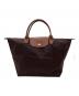 LONGCHAMP（ロンシャン）の古着「ル プリアージュ オリジナル トップハンドルバッグ M」｜ブラウン