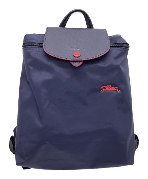 LONGCHAMP（ロンシャン）LONGCHAMP (ロンシャン) ル プリアージュ  バックパック ネイビーの古着・服飾アイテム