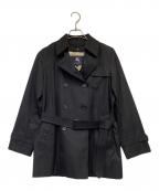 BURBERRY LONDONバーバリーロンドン）の古着「ライナー付 ショートトレンチコート」｜ネイビー