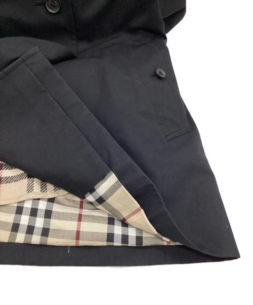 BURBERRY LONDON（バーバリーロンドン）BURBERRY LONDON (バーバリーロンドン) ライナー付 ショートトレンチコート ネイビー サイズ:40の古着・服飾アイテム
