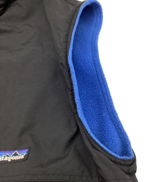 Patagonia（パタゴニア）Patagonia (パタゴニア) Shelled Synchilla Vest（シェルドチンチラベスト） ブラック サイズ:XSの古着・服飾アイテム