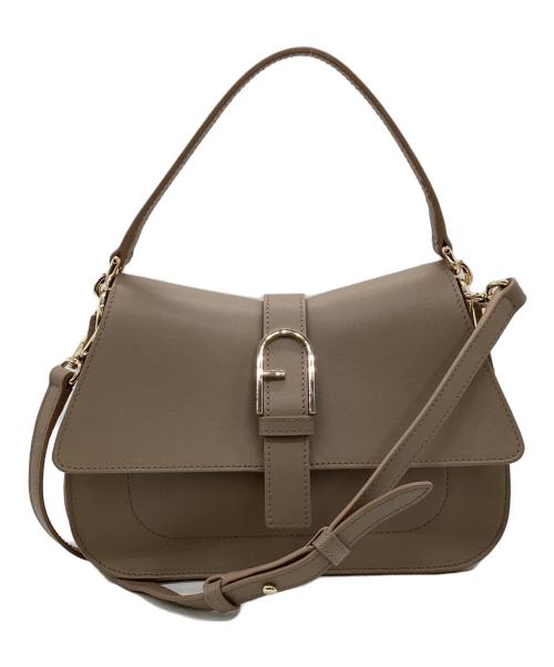 FURLA（フルラ）FURLA (フルラ) 2WAYショルダーバッグ ベージュの古着・服飾アイテム