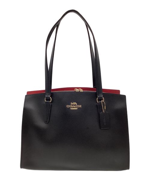COACH（コーチ）COACH (コーチ) Tatum Carryall 40（テイタム キャリーオール 40）トートバッグ ブラックの古着・服飾アイテム