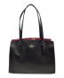 COACH（コーチ）の古着「Tatum Carryall 40（テイタム キャリーオール 40）トートバッグ」｜ブラック