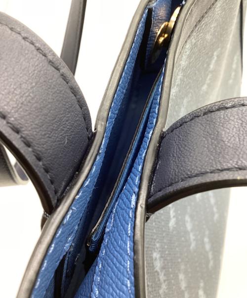 COACH（コーチ）COACH (コーチ) ホース アンド キャリッジ トート 27 ネイビーの古着・服飾アイテム