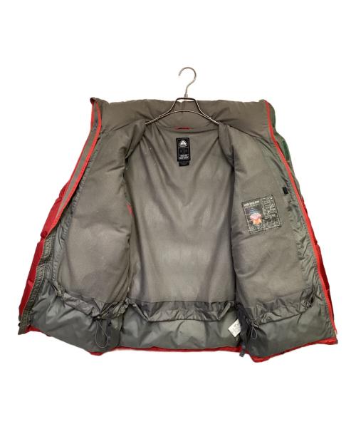 NIKE ACG（ナイキエーシージー）NIKE ACG (ナイキエーシージー) ダウンジャケット レッド×グレー サイズ:Mの古着・服飾アイテム