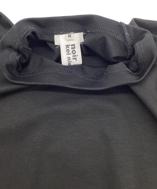 noir kei ninomiya（ノワール ケイ ニノミヤ）noir kei ninomiya (ノワール ケイ ニノミヤ) チュール スリーブ Tシャツ ブラック サイズ:Mの古着・服飾アイテム