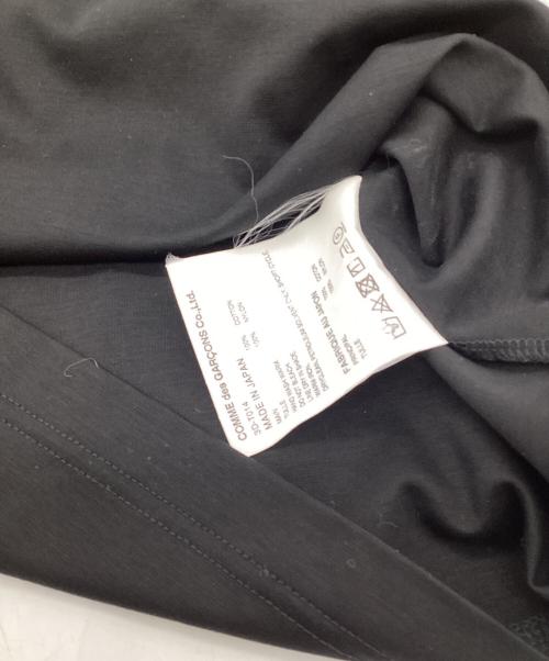 noir kei ninomiya（ノワール ケイ ニノミヤ）noir kei ninomiya (ノワール ケイ ニノミヤ) チュール スリーブ Tシャツ ブラック サイズ:Mの古着・服飾アイテム