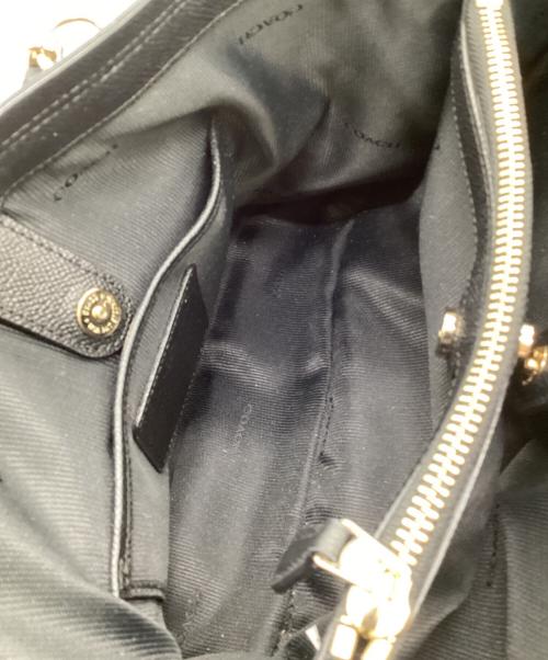 COACH（コーチ）COACH (コーチ) Small Kit Carryall（スモール キット キャリーオール）ハンドバッグ ブラックの古着・服飾アイテム