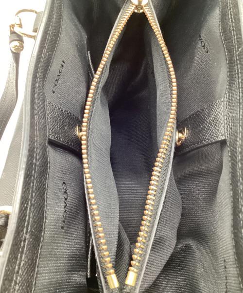 COACH（コーチ）COACH (コーチ) Small Kit Carryall（スモール キット キャリーオール）ハンドバッグ ブラックの古着・服飾アイテム