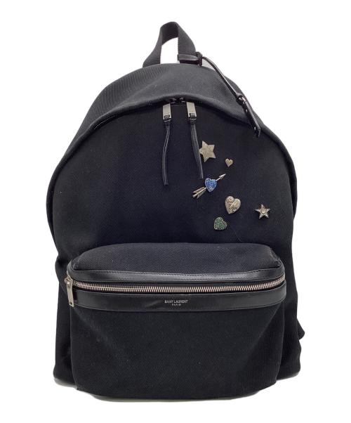 Saint Laurent Paris（サンローランパリ）Saint Laurent Paris (サンローランパリ) リュック ブラックの古着・服飾アイテム