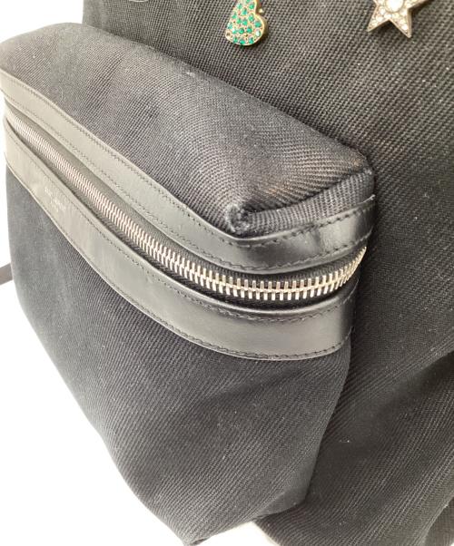 Saint Laurent Paris（サンローランパリ）Saint Laurent Paris (サンローランパリ) リュック ブラックの古着・服飾アイテム