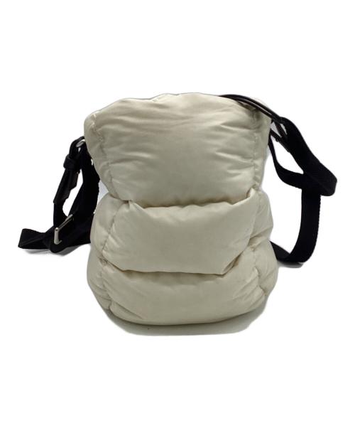 MONCLER（モンクレール）MONCLER (モンクレール) MINI CARADOC（ミニ カラドック）2WAY トート ホワイトの古着・服飾アイテム