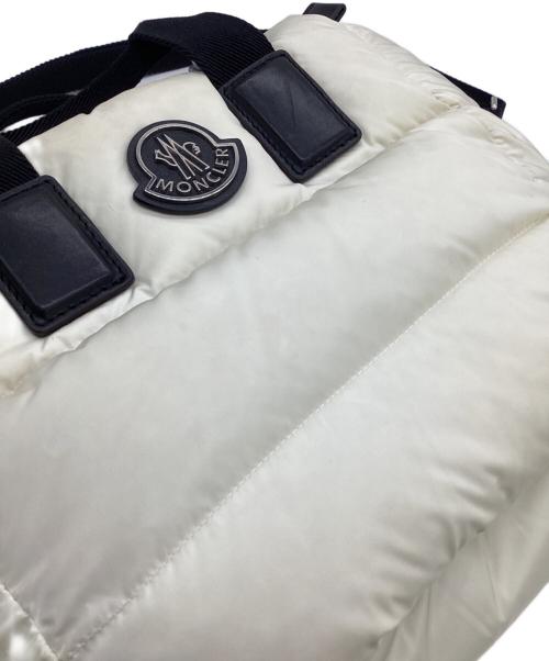 MONCLER（モンクレール）MONCLER (モンクレール) MINI CARADOC（ミニ カラドック）2WAY トート ホワイトの古着・服飾アイテム