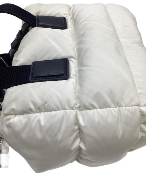 MONCLER（モンクレール）MONCLER (モンクレール) MINI CARADOC（ミニ カラドック）2WAY トート ホワイトの古着・服飾アイテム