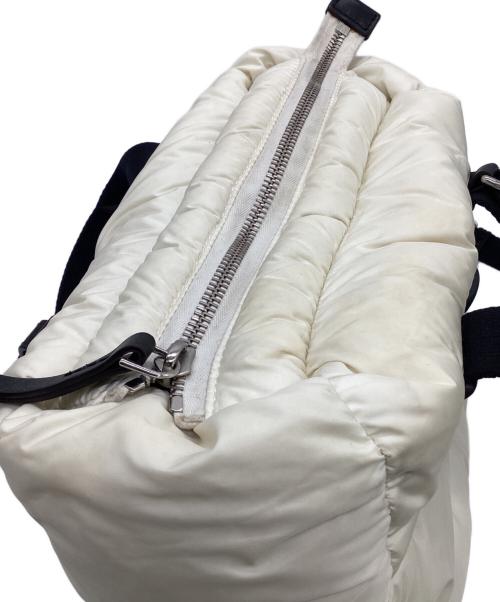 MONCLER（モンクレール）MONCLER (モンクレール) MINI CARADOC（ミニ カラドック）2WAY トート ホワイトの古着・服飾アイテム