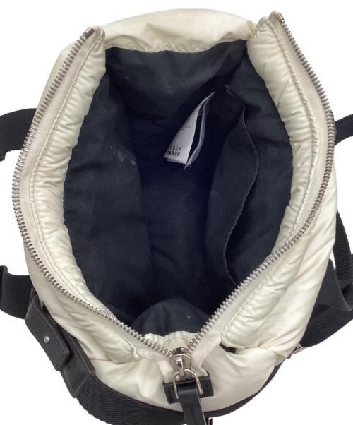 MONCLER（モンクレール）MONCLER (モンクレール) MINI CARADOC（ミニ カラドック）2WAY トート ホワイトの古着・服飾アイテム