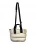 MONCLER (モンクレール) MINI CARADOC（ミニ カラドック）2WAY トート ホワイト：40000円