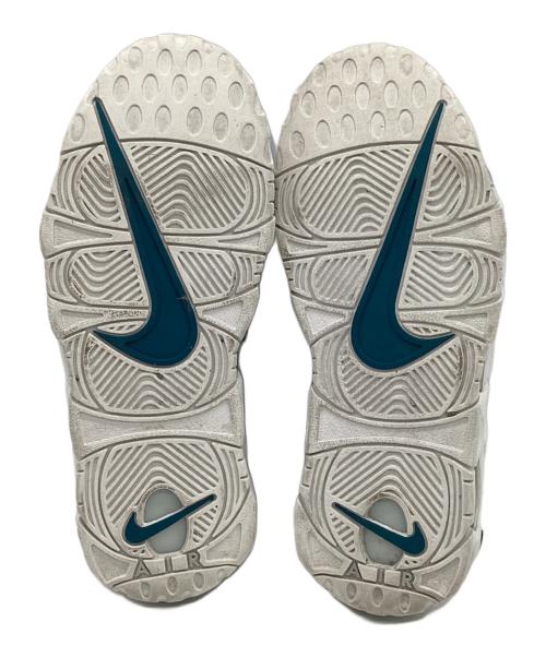 NIKE（ナイキ）NIKE (ナイキ) WMS AIR MORE UPTEMPO（エア モア アップテンポ）スニーカー ホワイト×グレー サイズ:US5.5の古着・服飾アイテム