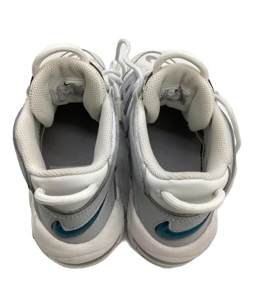NIKE（ナイキ）NIKE (ナイキ) WMS AIR MORE UPTEMPO（エア モア アップテンポ）スニーカー ホワイト×グレー サイズ:US5.5の古着・服飾アイテム