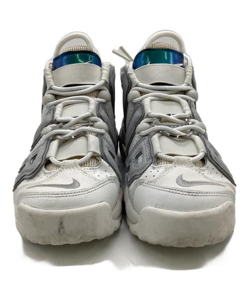 NIKE（ナイキ）NIKE (ナイキ) WMS AIR MORE UPTEMPO（エア モア アップテンポ）スニーカー ホワイト×グレー サイズ:US5.5の古着・服飾アイテム