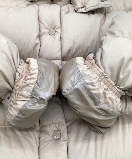 MONCLER（モンクレール）MONCLER (モンクレール) ONIA GIUBBOTTO（オニア ジュボット）ダウンジャケット ベージュ サイズ:1の古着・服飾アイテム
