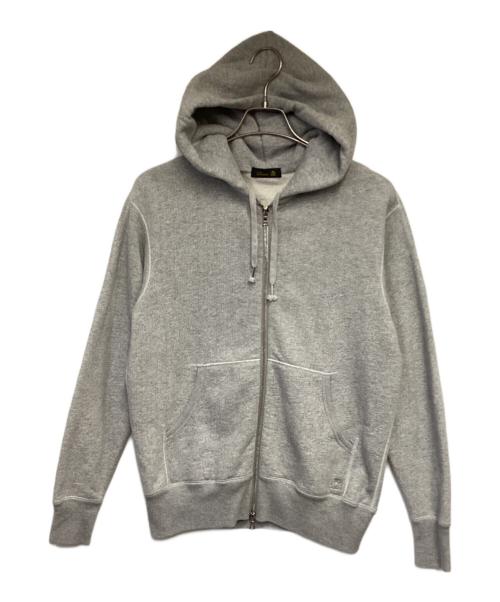 DRAWER（ドゥロワー）DRAWER (ドゥロワー) コットン吊り裏毛フーデッドパーカー グレー サイズ:1の古着・服飾アイテム