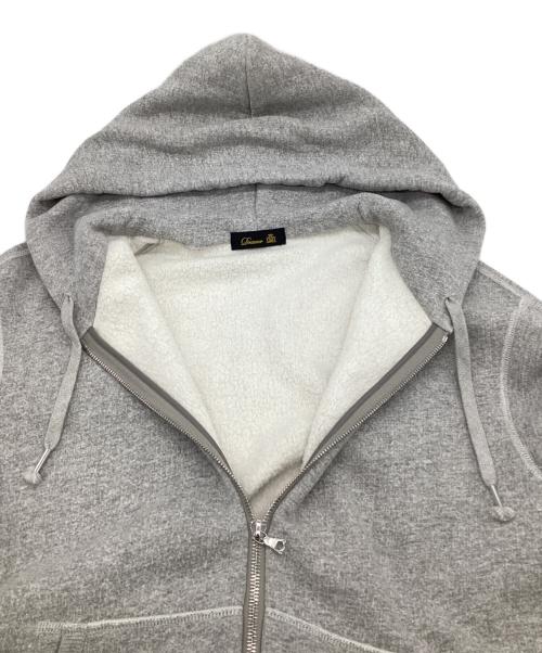 DRAWER（ドゥロワー）DRAWER (ドゥロワー) コットン吊り裏毛フーデッドパーカー グレー サイズ:1の古着・服飾アイテム
