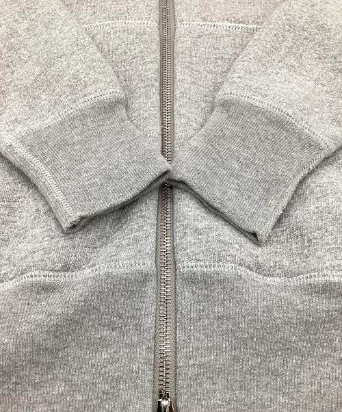 DRAWER（ドゥロワー）DRAWER (ドゥロワー) コットン吊り裏毛フーデッドパーカー グレー サイズ:1の古着・服飾アイテム