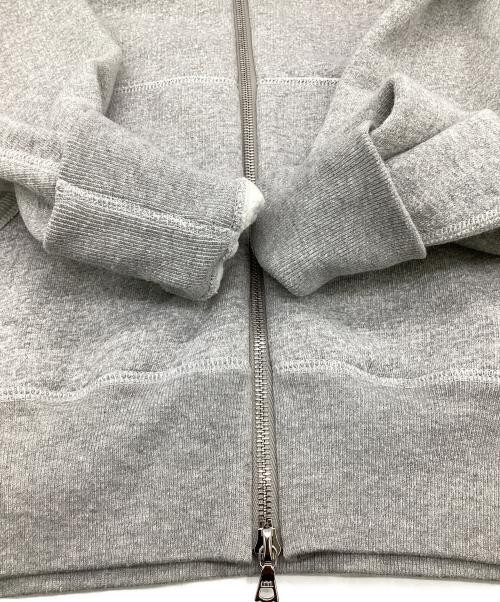 DRAWER（ドゥロワー）DRAWER (ドゥロワー) コットン吊り裏毛フーデッドパーカー グレー サイズ:1の古着・服飾アイテム