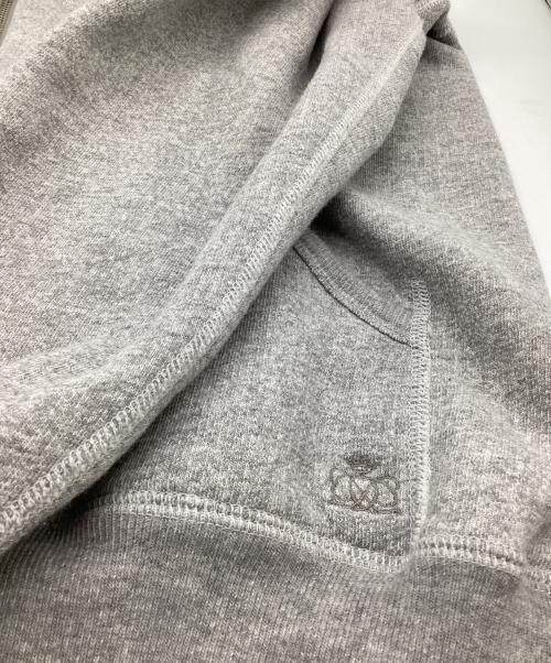 DRAWER（ドゥロワー）DRAWER (ドゥロワー) コットン吊り裏毛フーデッドパーカー グレー サイズ:1の古着・服飾アイテム