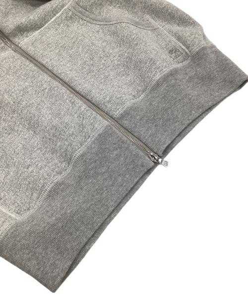 DRAWER（ドゥロワー）DRAWER (ドゥロワー) コットン吊り裏毛フーデッドパーカー グレー サイズ:1の古着・服飾アイテム