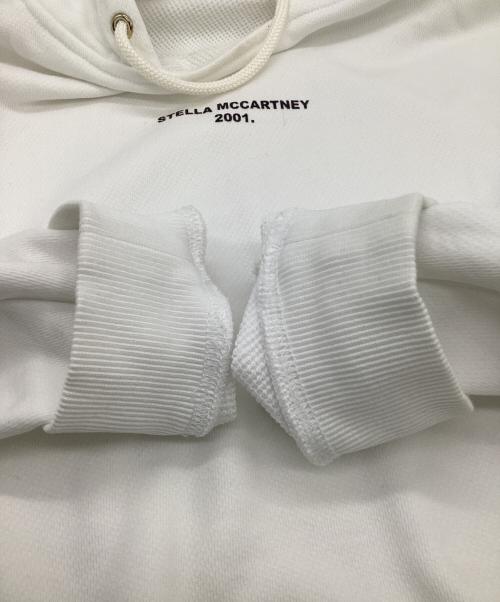 STELLA McCARTNEY（ステラマッカートニー）STELLA McCARTNEY (ステラマッカートニー) クロップド フーディー ホワイト サイズ:34の古着・服飾アイテム