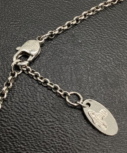 Vivienne Westwood（ヴィヴィアンウエストウッド）Vivienne Westwood (ヴィヴィアンウエストウッド) ハートオーブネックレス シルバーの古着・服飾アイテム