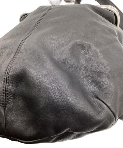 kawa-kawa（カワカワ）kawa-kawa (カワカワ) KUCHIGANE レザーリュック ブラックの古着・服飾アイテム