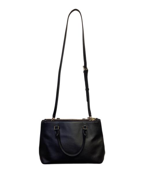 TORY BURCH（トリーバーチ）TORY BURCH (トリーバーチ) ロビンソン ダブルジップ 2WAYバッグ ブラックの古着・服飾アイテム