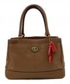 COACHコーチ）の古着「Carryall（キャリーオール）トートバッグ」｜ブラウン