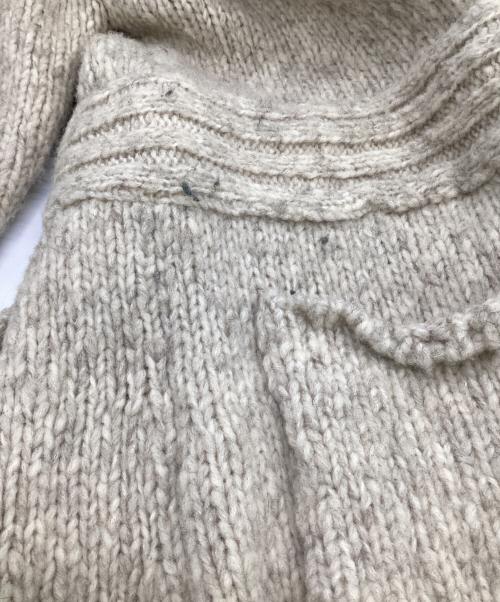 C.P COMPANY（シーピーカンパニー）C.P COMPANY (シーピーカンパニー) ローゲージ ニット コート アイボリー サイズ:42の古着・服飾アイテム