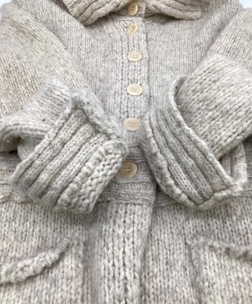 C.P COMPANY（シーピーカンパニー）C.P COMPANY (シーピーカンパニー) ローゲージ ニット コート アイボリー サイズ:42の古着・服飾アイテム