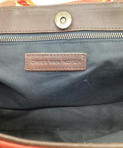 DRIES VAN NOTEN（ドリスヴァンノッテン）DRIES VAN NOTEN (ドリスヴァンノッテン) ハンドバッグ オレンジ×イエローの古着・服飾アイテム