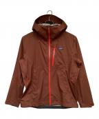 Patagoniaパタゴニア）の古着「GRANITTE CREST RAIN JKT（グラナイト クレスト レイン ジャケット）」｜ブラウン×レッド