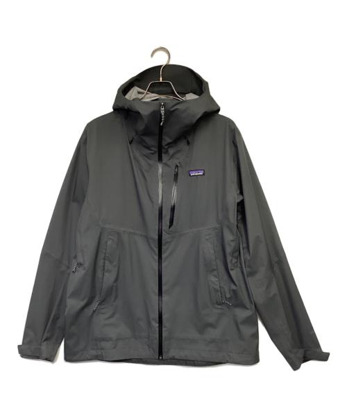 Patagonia（パタゴニア）Patagonia (パタゴニア) GRANITTE CREST RAIN JKT（グラナイト・クレスト・レイン・ジャケット） グレー サイズ:Lの古着・服飾アイテム