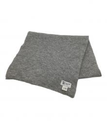 JOHNSTONS OF ELGIN×green label relaxing（ジョンストンズ オブ エルガン×グリーンレーベルリラクシング）の古着「別注 カシミヤマフラー」｜グレー