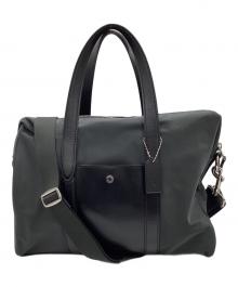 COACH（コーチ）の古着「CHARLES SLIM BRIEF（チャールズ スリムブリーフ）2WAYバッグ」｜グレー