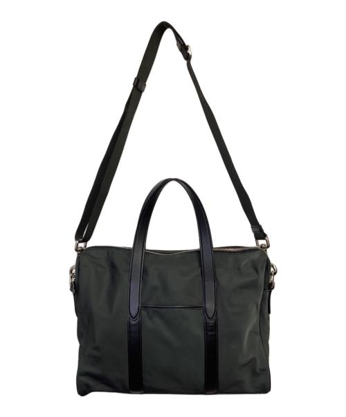 COACH（コーチ）COACH (コーチ) CHARLES SLIM BRIEF（チャールズ スリムブリーフ）2WAYバッグ グレーの古着・服飾アイテム