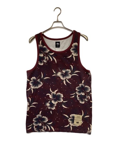 stussy（ステューシー）stussy (ステューシー) タンクトップ ブラウン サイズ:Mの古着・服飾アイテム