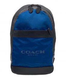 COACH（コーチ）の古着「ボディーバッグ」｜ブルー×ネイビー